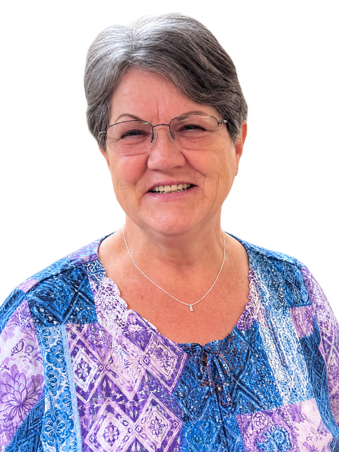 Kathy, volunteer who dedicated many hours to sorting donated shoes